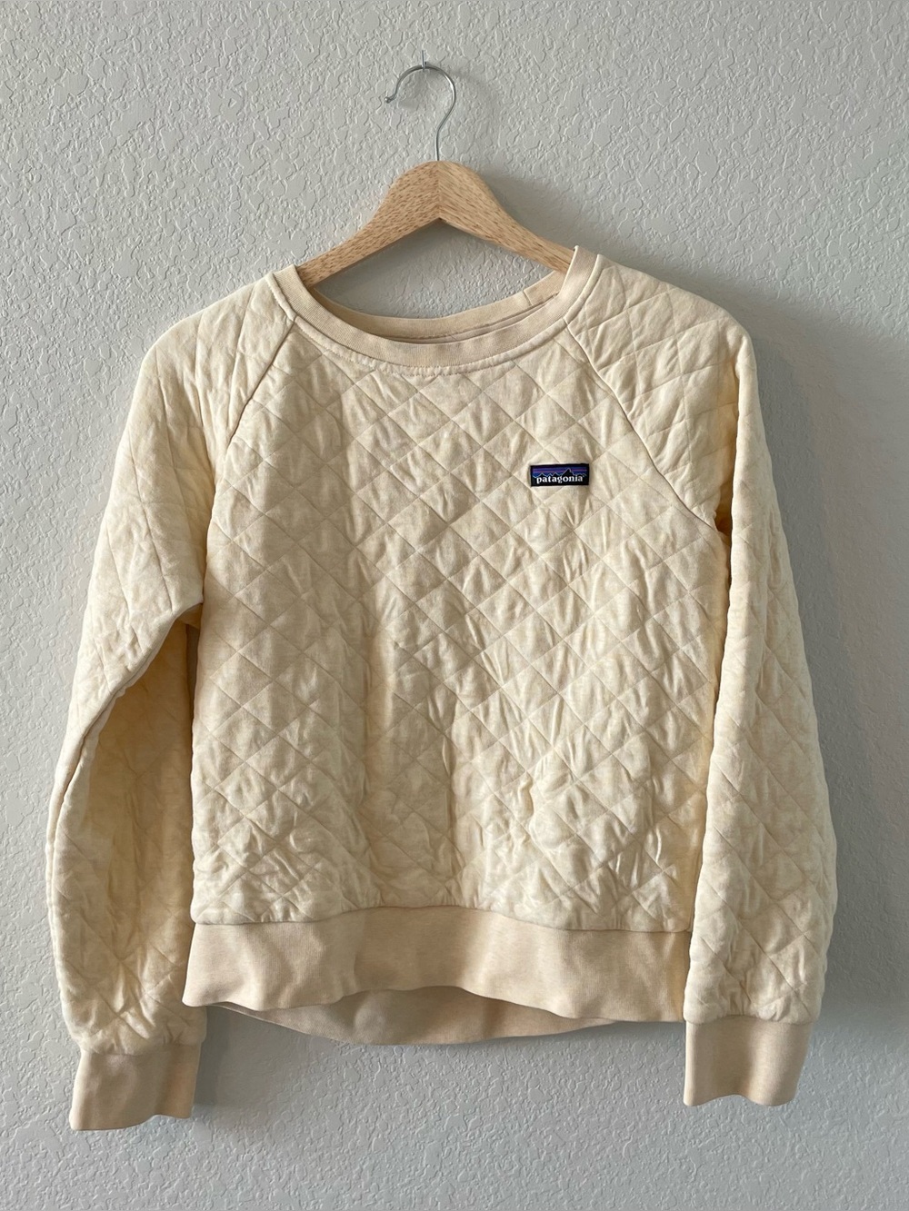 Patagonia sweatshirt women’s small quilted classic pullover